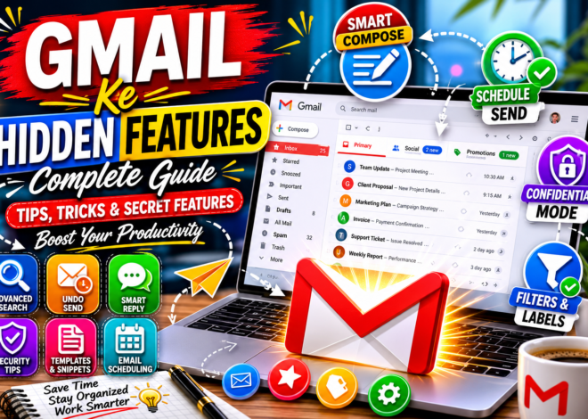 50 Gmail Hidden Features You Must Know in 2026 | Complete Gmail Guide
