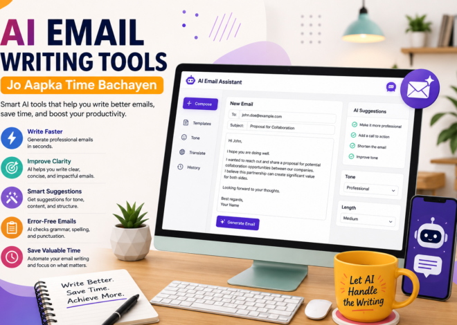AI Email Writing Tools Jo Aapka Time Bachayen: Complete Guide for Beginners (2026)
