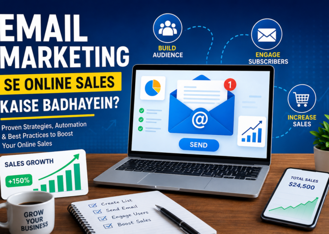 Email Marketing Se Online Sales Kaise Badhayein? Complete Guide For Business Owners (2026)