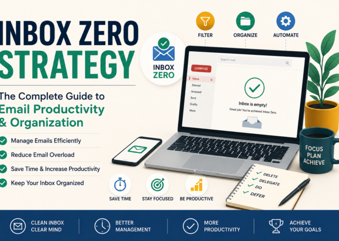 Inbox Zero Strategy: The Complete Guide to Achieving an Organized and Productive Email Inbox